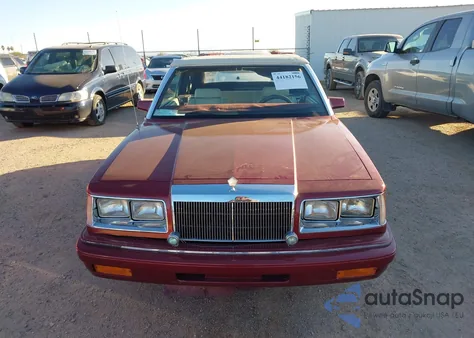 1986 Chrysler Lebaron z USA, uszkodzony, nr VIN 1C3BC55D0GG192177